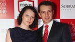Анна Хай (SPEAR'S) и Арен Апикян (PBWM Media)